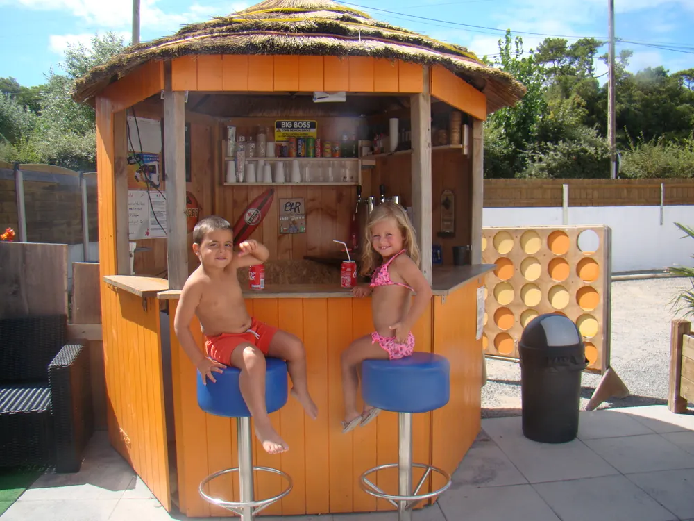 La Paillote, le bar du camping